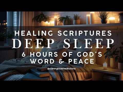 Healing Scriptures for Deep Sleep | 6 Hours of God’s Word & Peace