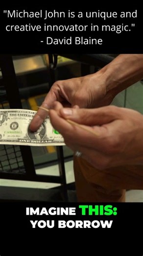 Punch a hole in a dollar bill with a massive skewer, then heal it with no tape, glue or funny moves! | Penguin Magic