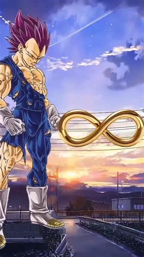 Dragon ball super character fusion with infinity #goku #dbs