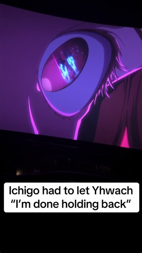 Ichigo vs Yhwach. Ichigo stood holding back. #bleachanime #ichigo #bleachtybw #anime