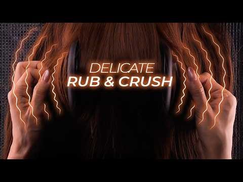 ASMR Delicate Finger Rubbing & Crushing Triggers for Inner Brain Tingles (No Talking)