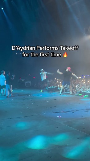 D'Aydrian Performs Takeoff for the First Time