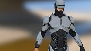 Robocop Silver - Download Free 3D model by GekWyd (@deanplays)