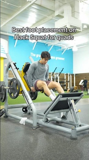 Best Foot Placement on Hack Squat for Growing Quads