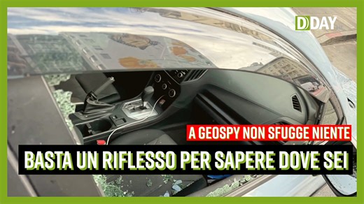 Geospy scova un luogo sulla mappa usando un riflesso