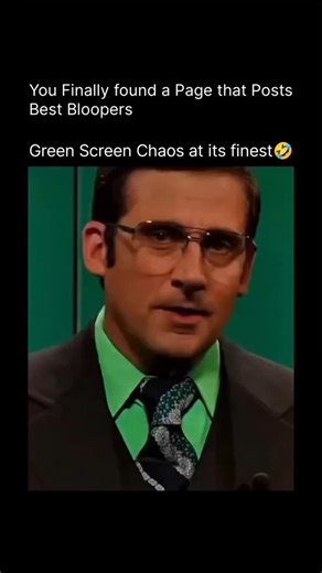 The Best Bloopers on Instagram: "During the filming of Anchorman, the iconic weather forecast scene featuring Steve Carell and Will Ferrell was shot almost entirely on a green screen. Brick is framed so tightly that the audience never sees the lower half of his body — a deliberate choice that made the setup even more absurd on set."