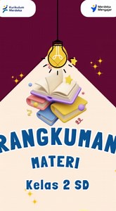 📖 Guru Lebih Mudah Mengajar dengan Pegangan Lengkap! Buku Rangkuman Kelas 2 SD hadir dengan: ✅ Materi Semester 1 & 2 ✅ Kisi-kisi & soal STS/SAS ✅ Sesuai Kurikulum Terbaru ✅ Bisa COD (Aman & Terpercaya) ✅ Harga terjangkau hanya 100ribuan 💡 Tak perlu repot membuat rangkuman sendiri, buku ini langsung siap digunakan di kelas maupun mendampingi anak belajar di rumah. 📞 Hubungi Admin Rara (Fast Response): 62 877-8583-5000 | Windadespita