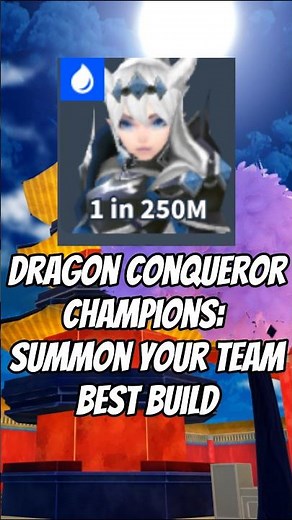 Dragon Conqueror Best Build PvP Gear Champions: Summon Your Team #roblox #summonyourteam #shorts