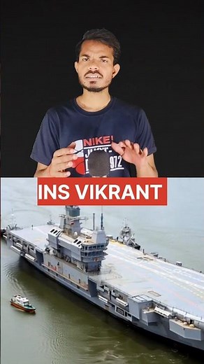 INS Vikrant: India’s First Indigenous Aircraft Carrier 🇮🇳 | Power of the Indian Navy