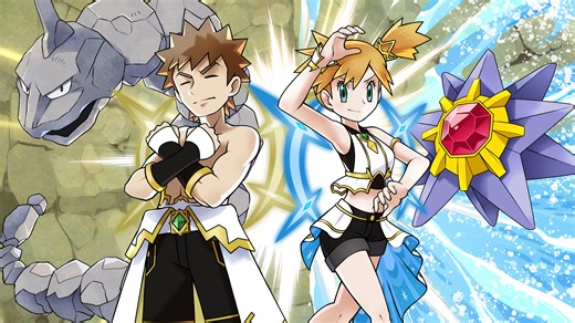 Familiar Faces Unleash Fierce New Fits! Misty and Brock don arc suits as we prepare to celebrate six and a half years of Pokémon Masters EX! Join us and claim fantastic goodies during the event! | Pokémon Masters EX