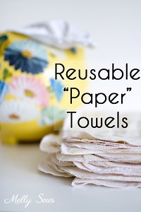 Make Reusable Paper Towels