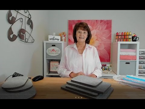 Introducing Embroidery Garden's Hoop N Press Pads