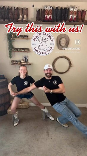 61K views · 929 reactions | 鸞 Flashback Friday 鸞  Try This with us!  Double Anchor Dip What’s better than one dip?! TWO DIPS! Yeehaw! 鸞 Tag yer partner and let us know if you tried it! Have a request or suggestion for us to break something down?! Let us know! Watch until the end for our first attempt 藍 #RedDirtDancing #Dips #Dance #TryThis #Partner Challenge #PostMalone #Country #YeeHaw | Red Dirt Dancing | Facebook