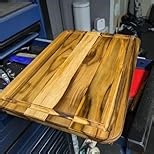 KEENTECH Router Bits, Carbide Tipped Dish Carving Bit for Edge Forming, Industrial Grade Blue Cutting Tools for Woodworking (1/2 Inch Shank x 1-1/4 Inch Diameter - R1/4 Inch Radius, KT05012008)