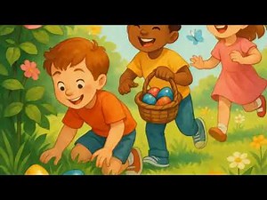 🎶 La Chanson de Pâques – Chasse aux Œufs et Joie en Musique ! 🐰🥚🌸vidéo éducatives enfants