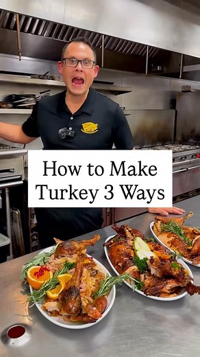 Three turkey styles, one tough choice 🦃 Chef Duce breaks down the best ways to cook your bird this Thanksgiving! #bbq #thanksgivingdinner #thanksgivingrecipes #turkey #meat #cooking | Duce Raymond