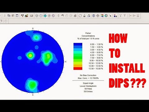 TUTORIAL INSTALL SOFTWARE DIPS - STRUKTUR GEOLOGI