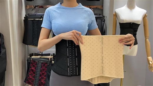 Best Women Corset Body Shaper Colombian for Faja Wholesale Slimming Belt with 25 Steel Bone Sweat Waist Trainer Modeling Strap