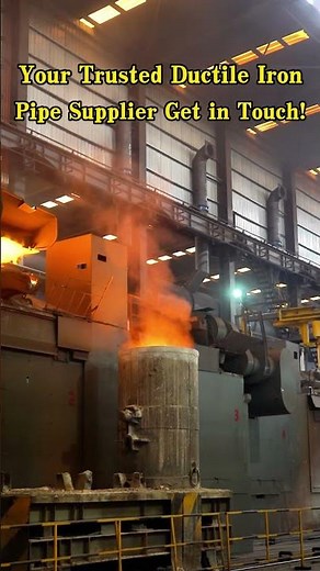 Ductile Iron Pipe with Special End Preparation for Welding