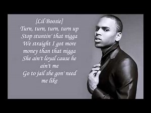 Chris Brown - Real One ft. Tyga & Lil Boosie (Lyrics Video)