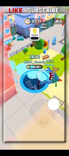 ⏩ 🔘² Hole.io - City Swallow Challenge