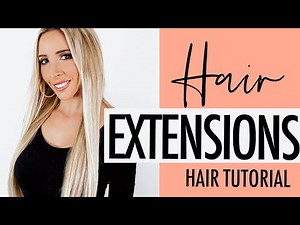 DYI: How I put my hair extensions using microbeads | hair extension tutorial