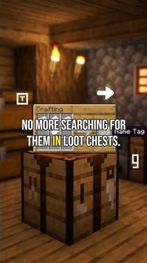 🤯 YOU CAN CRAFT NAME TAGS?! (Minecraft)