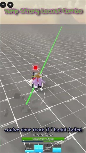 locust strong locus combo #combo #roblox #jjkgame