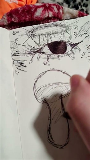 watch me draw a weirdcore mushroom eye #weirdcore
