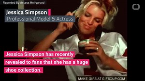 Jessica Simpson's Massive Shoe Collection