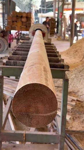 Transforming Logs into Round Beams with the Right Machines