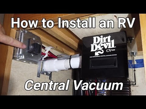 How to Install an RV Central Vacuum - Dirt Devil CV1500