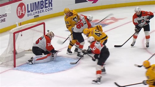 Lizotte tucks in a backhand