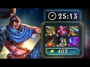 THE BEST YASUO PERFORMANCE EVER *25 MINUTE FULL BUILD*