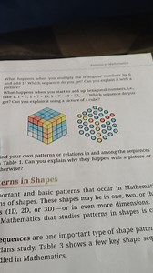 What happens when you multiply the triangular numbers by 6 and ... | Filo