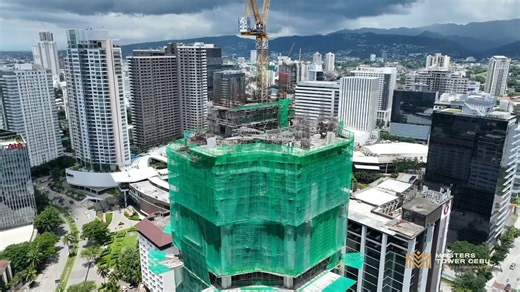 A CROWN BUILT FOR CEBU — the rise of Masters Tower Cebu, captured in this timelapse, reaches its topping-off milestone. #CebuLandmasters #MastersTowerCebu | Cebu Landmasters, Inc.