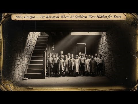(1842, Georgia) The Basement Where 23 Children Were Hidden for Years | Shocking True Story🍂🕰️📜