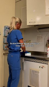 1.6M views · 6.6K reactions | Ich verfolge dich auf Schritt & Tritt!  Exe ist übrigens die Abkürzung für Examinierte - falls du's noch nicht wusstest  #pflege #krankenhaus #krankenschwester #nurselife #krankenpflege # #altenpflege #nurses #azubi #pflegekräfte #krankenpfleger #pflegeausbildung #nurses #nachtdienst | Pflege | Facebook