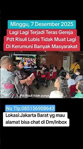 Lagi Lagi Terjadi Teras Gereja Pdt Risuli Lubis Di Kerumuni Banyak Masyarakat