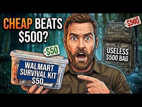 Don't Waste $500! This $50 Walmart Survival Kit Beats ANY Bug Out Bag