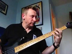 Run To You - Bryan Adams - bass cover tutorial