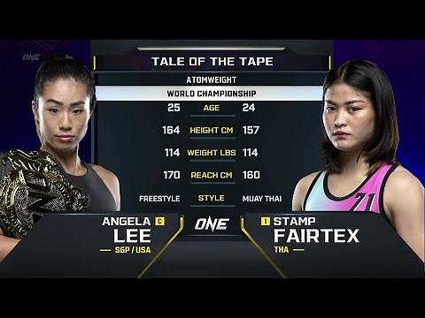 Angela Lee vs. Stamp Fairtex | ONE Championship Full Fight