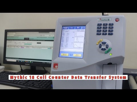 Mythic 18 Cell Counter Data Transfer System