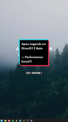 Apex Legends on DirectX 12 Beta can improve performance AND visual quality at the same time. But it’s not perfect, and some systems may get worse performance. So it depends on your system specs and settings. Here’s how you change to DirectX12 in launch options, alongside some pros and cons. My configs and profiles has been updated on Patreon and Discord to work with both. Link in bio if you’re interested. #pcgaming #optimizepc #fpsboost #apexlegends #inputdelay #apexlegendstips