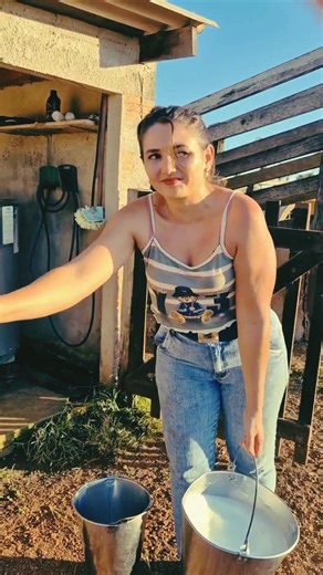 Cow milking by hand day 117 part 6 | Tatiane Dairy Farm | #shortsfeed #viral #shortvideo #farmlife