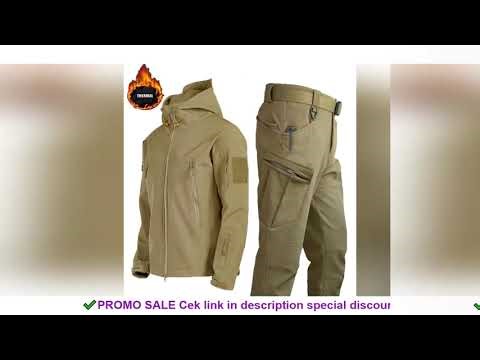 Winter Autumn Tactical Jackets Elastic Men Fleece Waterproof Suits Fishing Warm Hiking Camping Track