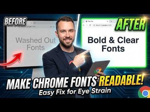 How to Darken Fonts in Google Chrome (Updated 2026 Step-by-Step Beginner Guide)