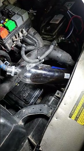 96-05 Chevy Astro return line flushing power steering fluid out on new pump & lines replacement job