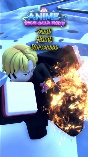 Sanji (Chef) Showcase | Roblox | Anime Vanguards #roblox #animevanguards #showcase