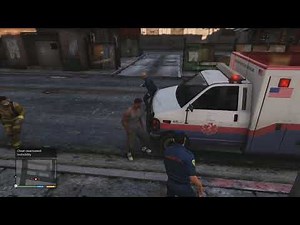 GTA V vagos kills firefighter part 116
